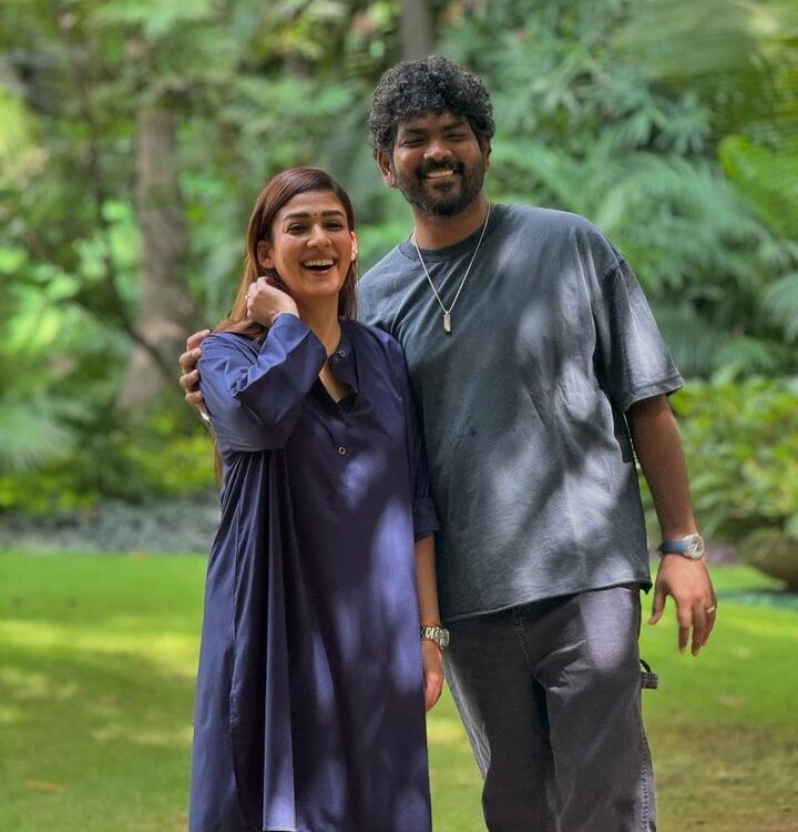 納揚塔拉 (Nayanthara) 和她的孩子們在公園度過了一天