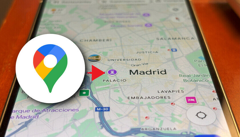 Google 地圖圖示位於 siempre：如 lucen tras el rediseño