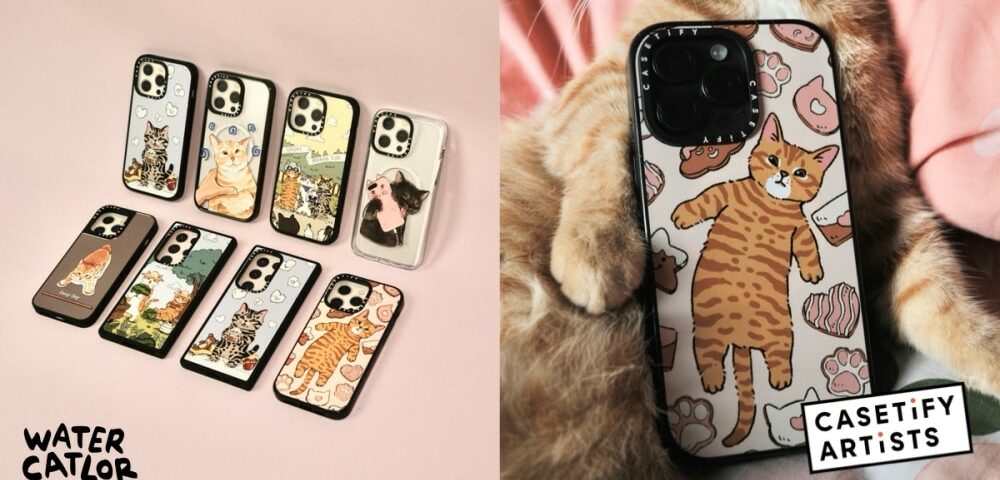 CASETiFY เอาใจทาสแมว กับอุปกรณูดีูซป