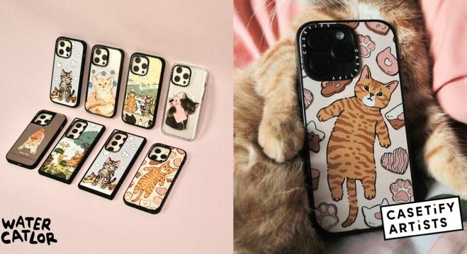 CASETiFY เอาใจทาสแมว กับอุปกรณูดีูซป