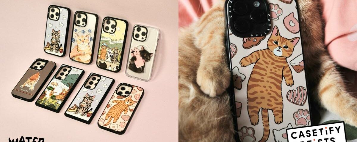 CASETiFY เอาใจ「ทาสแมว」แนะนำเคส，อุ ไตล์， แมวเหมียว