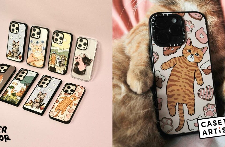 CASETiFY เอาใจ「ทาสแมว」แนะนำเคส，อุ ไตล์， แมวเหมียว