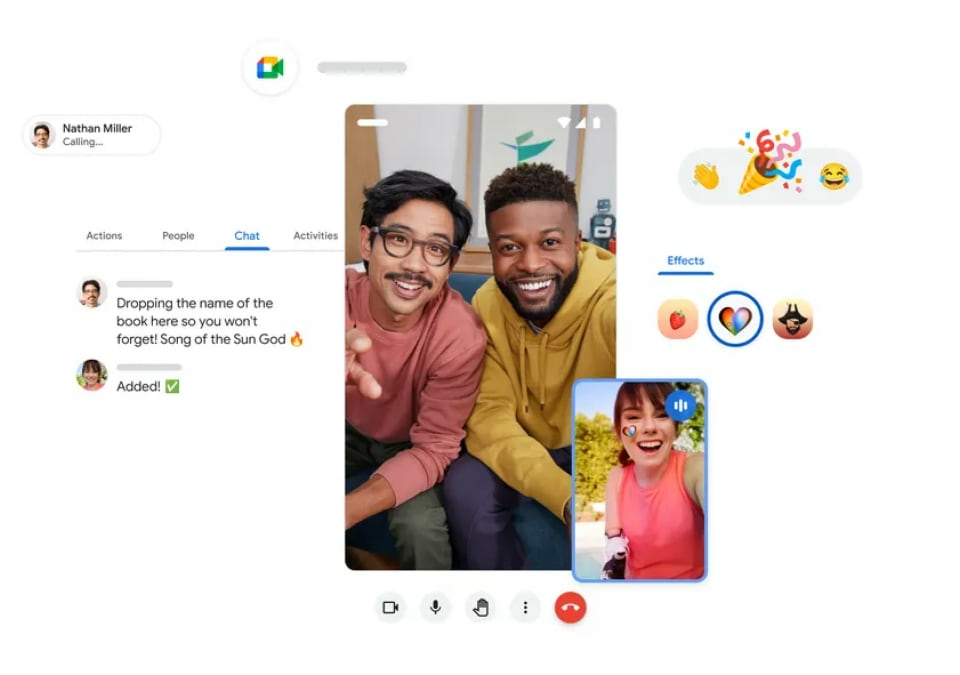 Google Meet 的新內容：su Android diventa a tutto schermo