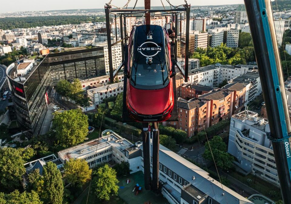 影片：Un Nissan Qashqai 2025 salta al vacío desde 65 Metros y logra un nuevo recorded Guinness…¡ De locos！