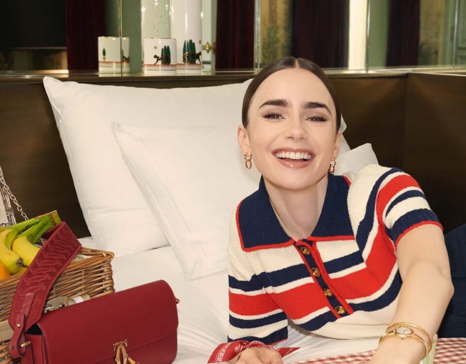 莉莉柯林斯 (Lily Collins) 認為，優雅的女人和優雅的女人都有自己的傾向