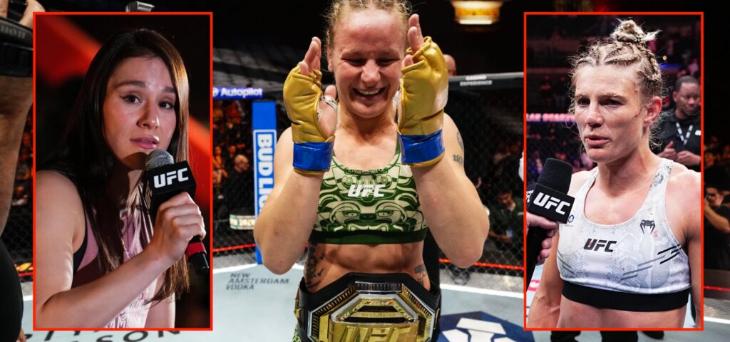 瓦倫蒂娜·舍甫琴科 (Valentina Shevchenko) 在首次 UFC 女子三部曲比賽中主導主導地位後，談對象量冠軍級的下一步