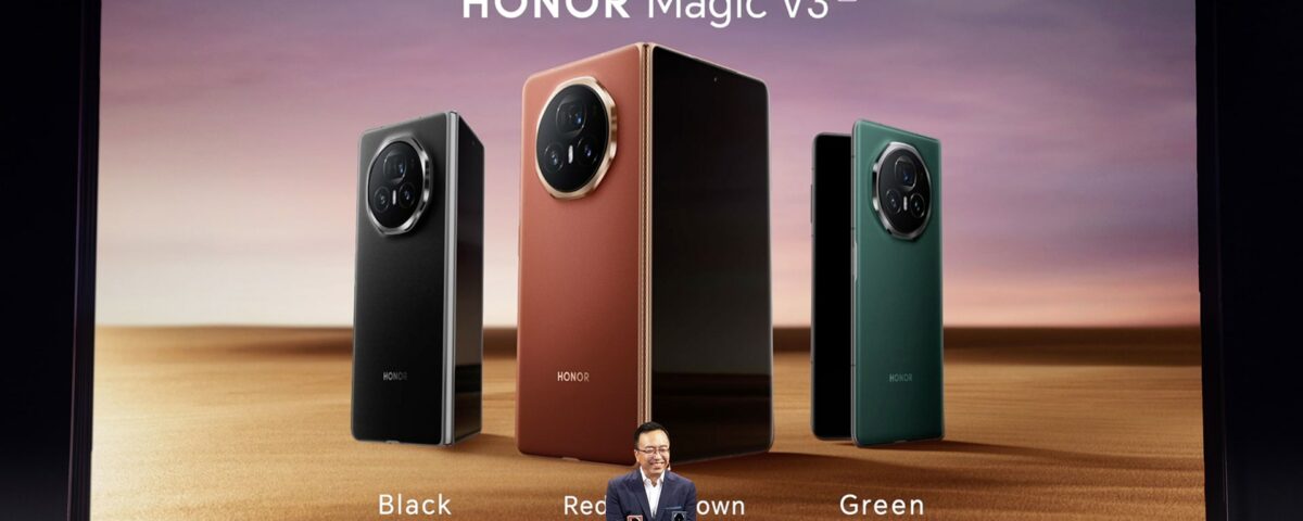 榮耀折疊可Magic V3在IFA 2024上搶盡風頭，在西歐超越三星