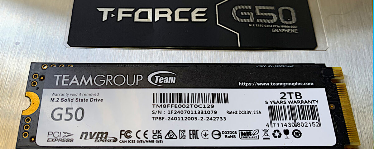 銣群 T-Force G50 SSD 成績：夠快且價格實惠