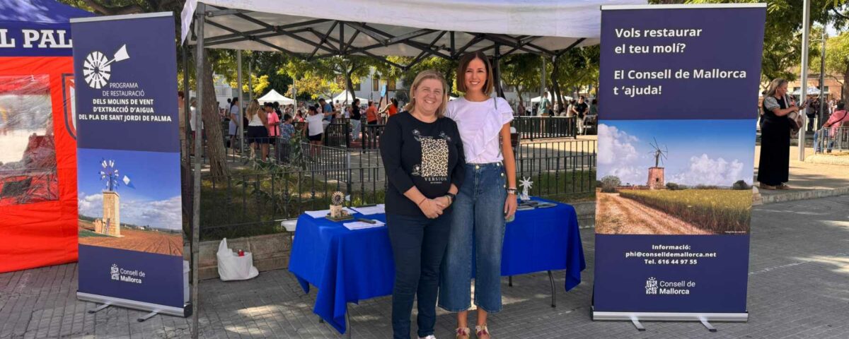 El Consell de Mallorca lanza subvenciones para restaurar molinos del Pla de Sant Jordi