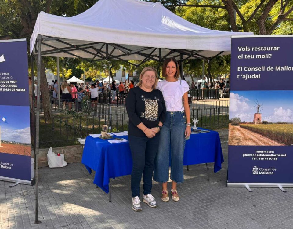 El Consell de Mallorca lanza subvenciones para restaurar molinos del Pla de Sant Jordi