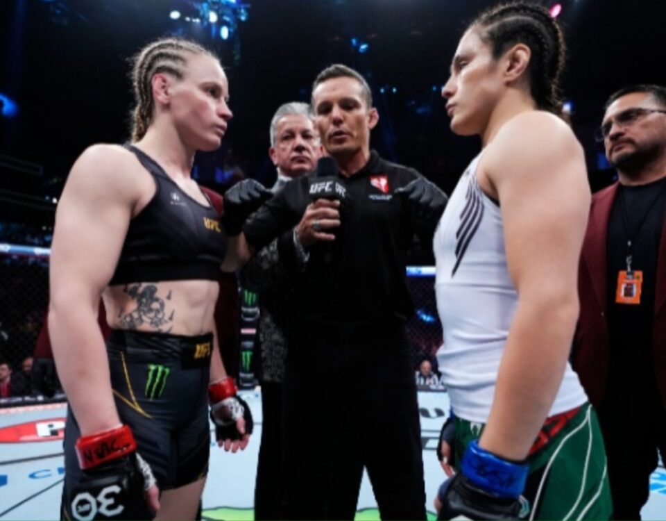 亞歷克薩·格拉索 (Alexa Grasso) 表示，在 UFC 306 之前，她與瓦倫蒂娜·舍甫琴科 (Valentina Shevchenko) 的關係“非常非常奇怪”